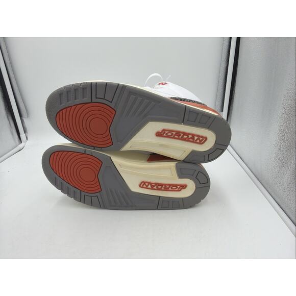 Size 11 Jordan 3 Georgia Peach Wmns Ck9246-121 - Picture 2 of 6